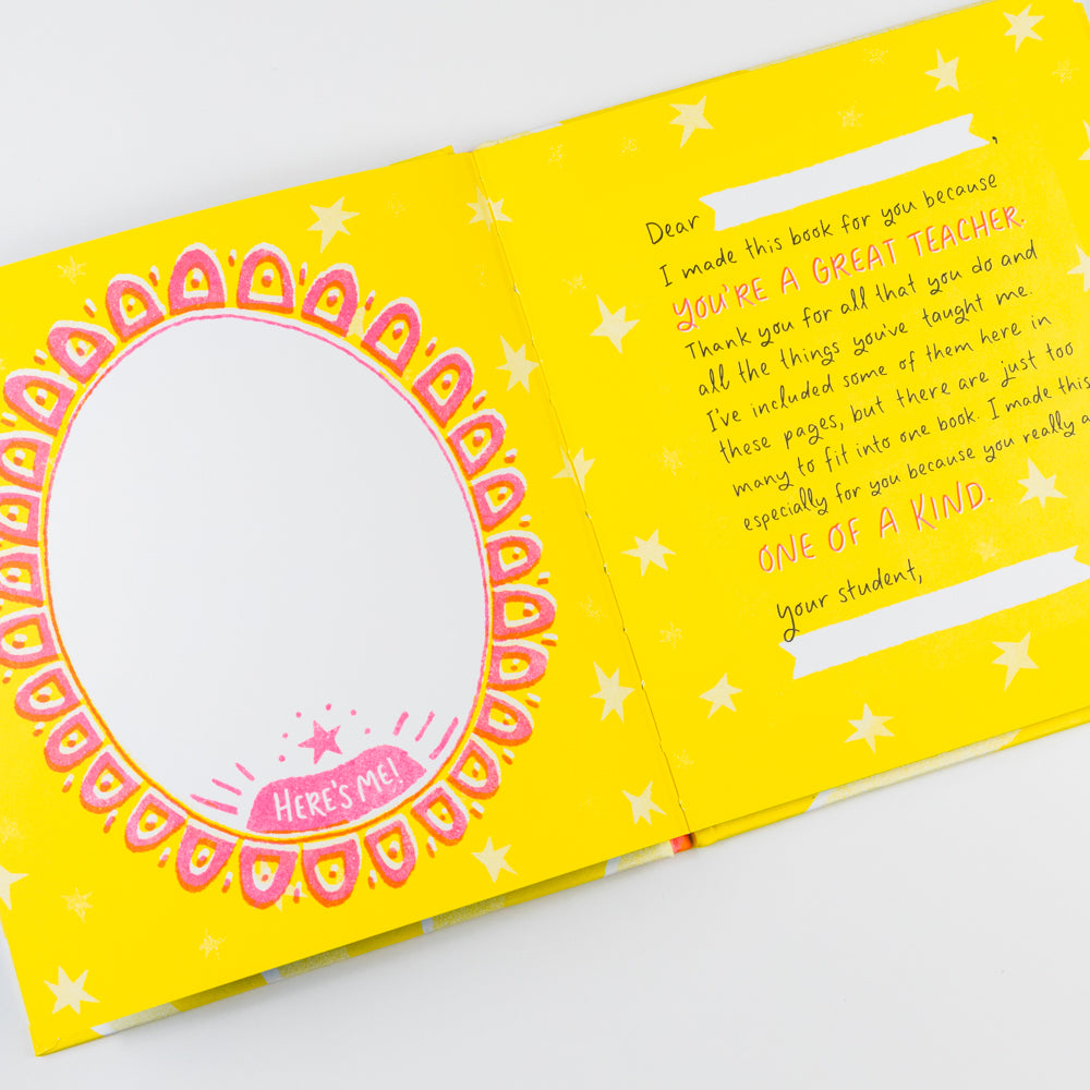 Teacher, I Made You A Book - Fill-In Book