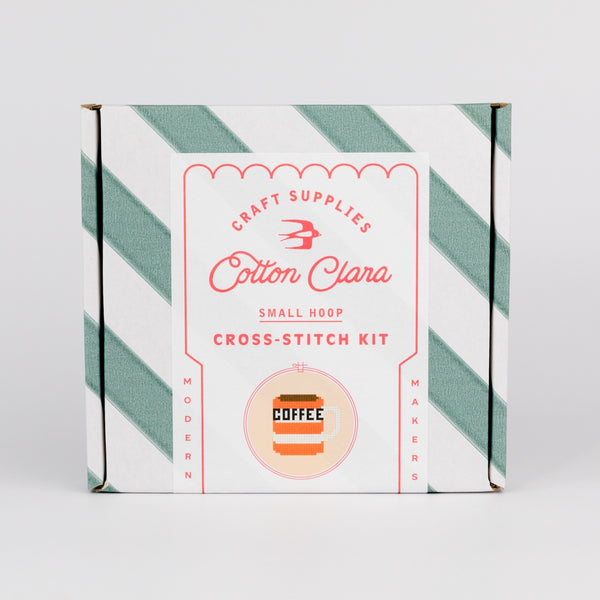Coffee Cross Stitch Kit