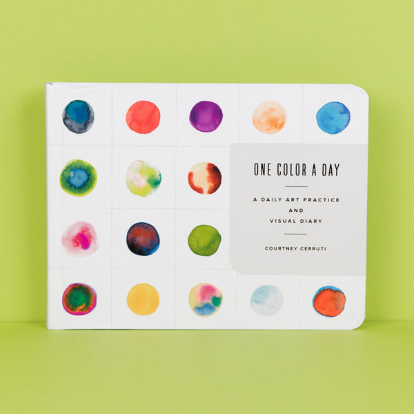 One Color A Day by Courtney Cerruti, cover