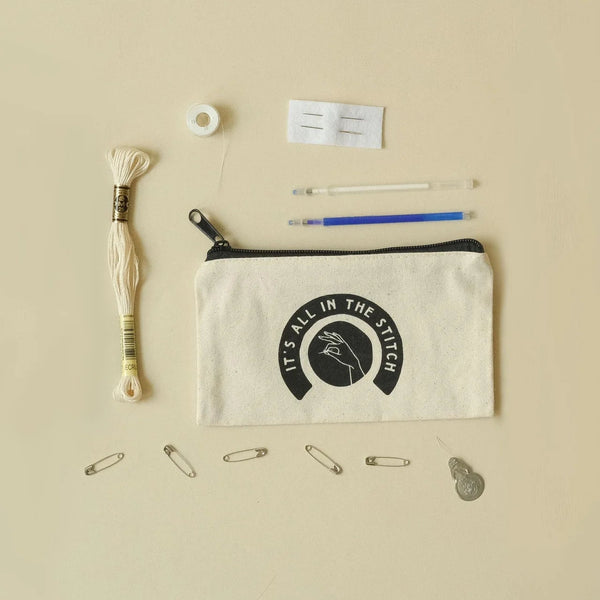 Nordic Flowers DIY Sewing Kit - Flame