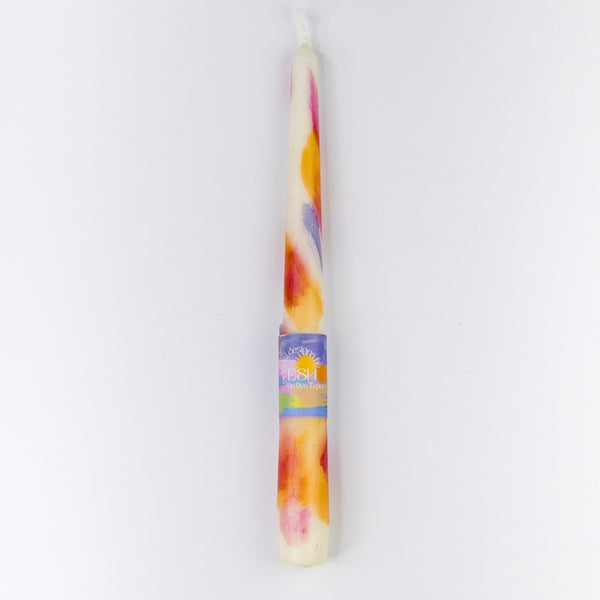 Tie Dye Taper Candle - Sunset