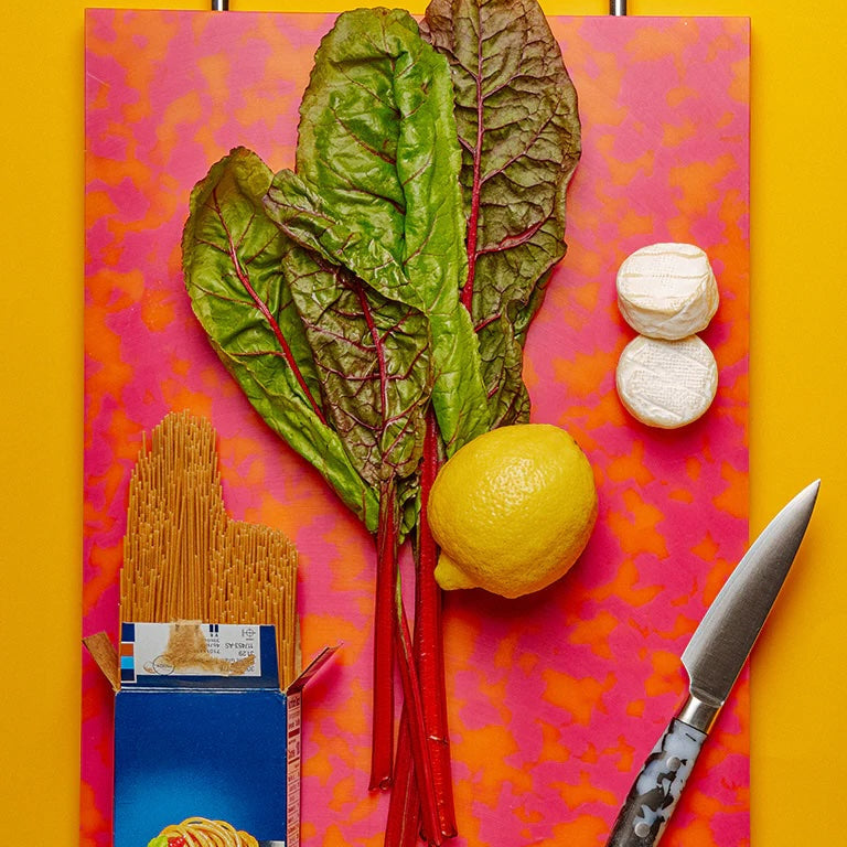 Pink/Orange Cutting Board: Large