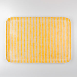 Fog Linen Work Linen Coated Tray (L) in Henry