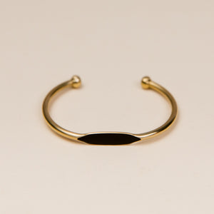 Brass Bracelet - Ebony