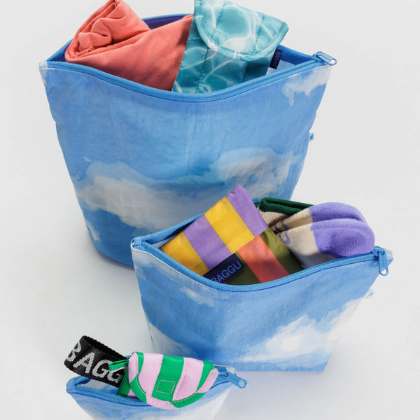 Go Pouch Set - Clouds