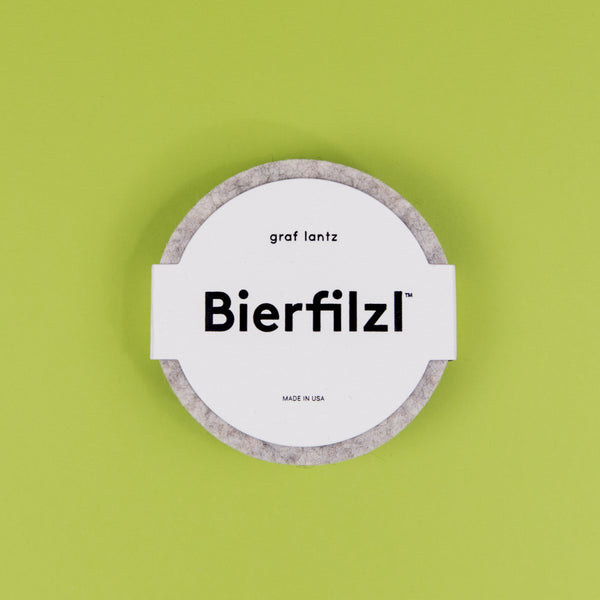 Graf Lantz Bierfilzl Round Coasters in Cobblestone