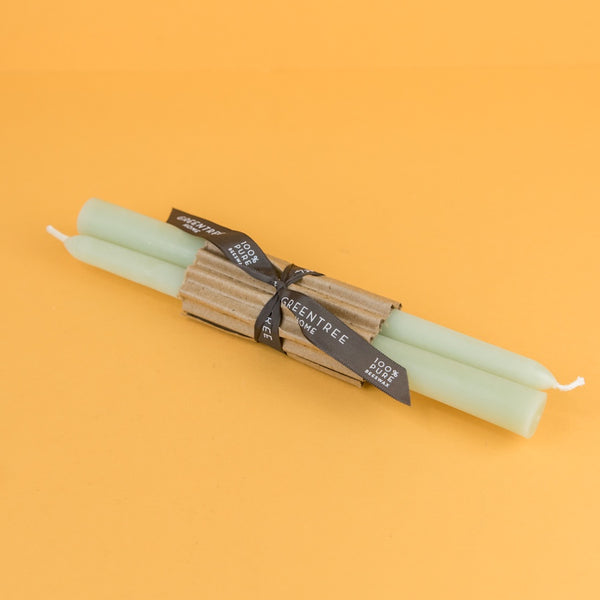 Everyday Taper Candles - Celadon 10"