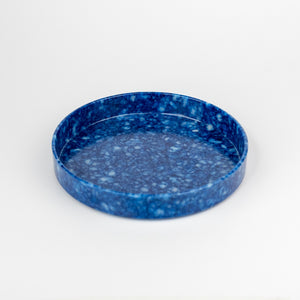 HIGHTIDE Marbe Circle Desk Tray in Navy