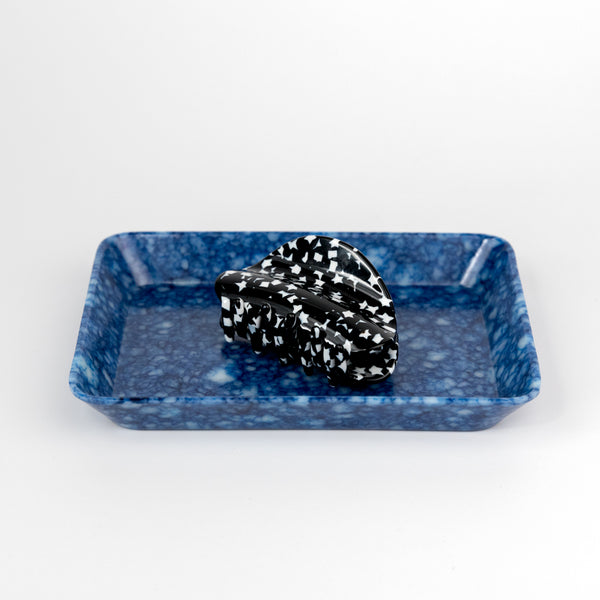 HIGHTIDE Marble Desk Tray Small Navy