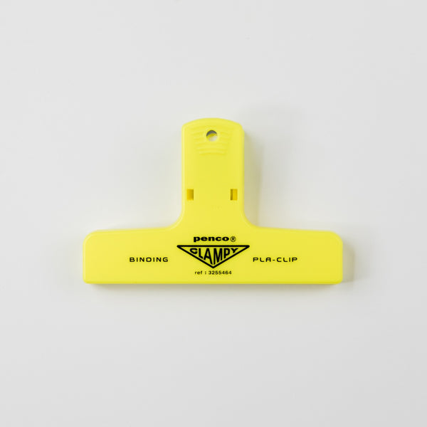 Plastic Clip - Neon Yellow