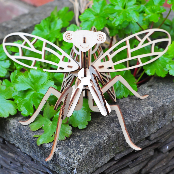 Wooden Build-a-Bug Construction Kit - Praying Mantis by House of Marbles