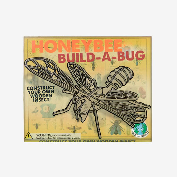 Wooden Build-a-Bug Construction Kit - Honeybee