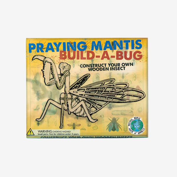 Wooden Build-a-Bug Construction Kit - Praying Mantis