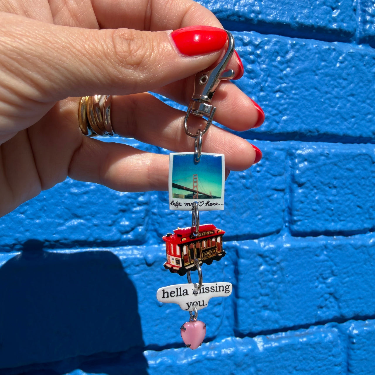 san francisco keychain
