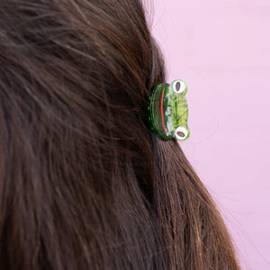 Mini Froggy Hair claw by Jenny Lemons