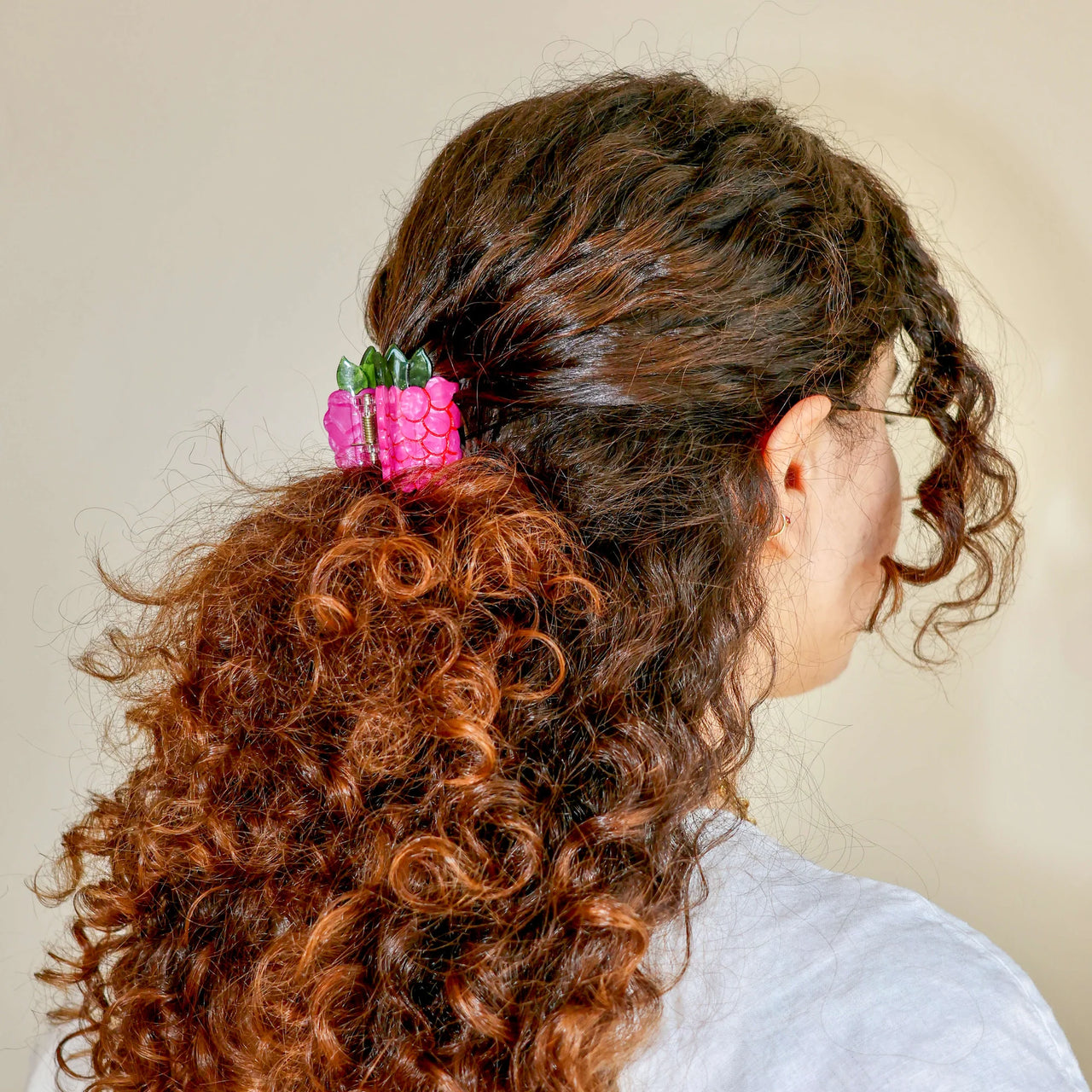 Mini Raspberry Hair Claw