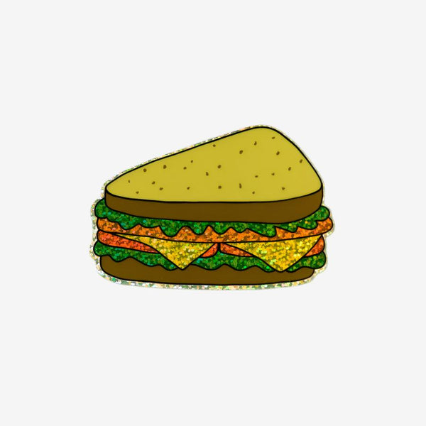 Glitter Deli Sandwich Sticker by Jenny Lemons