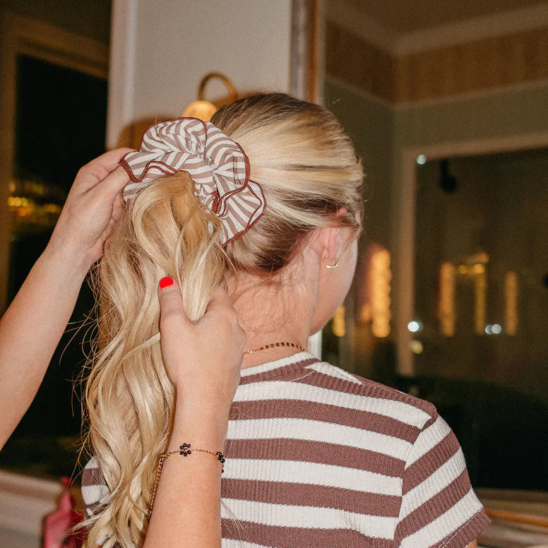 Girlhood Striped Corset Scrunchie