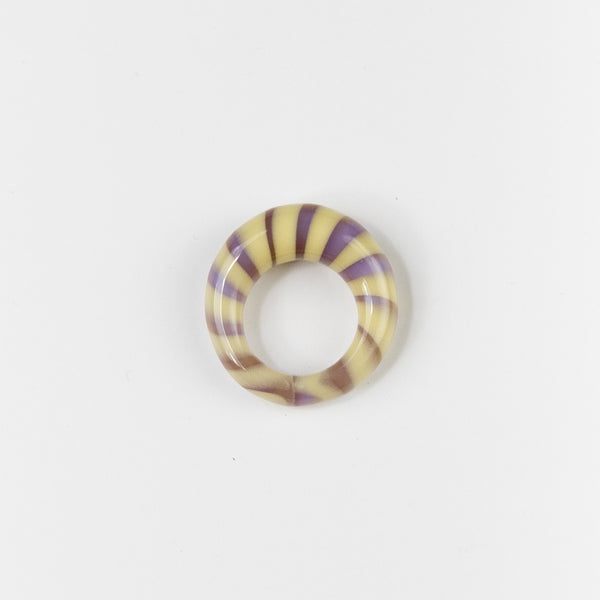 Spiral Ring - Butter/Opal Lavender