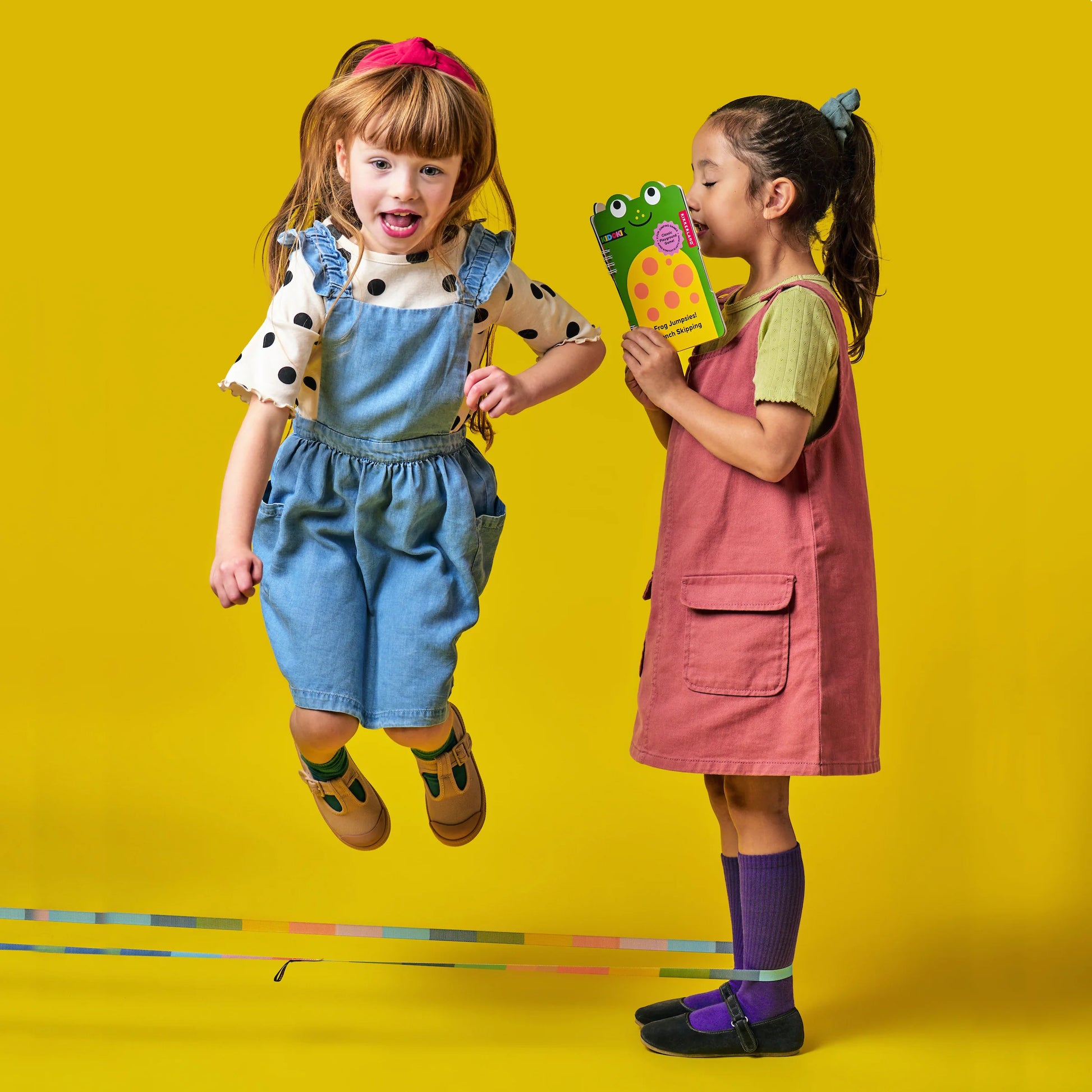 Kikkerland Kidoki Frogjumpsies French Skipping
