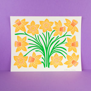 Katharine Watson Daffodil Print