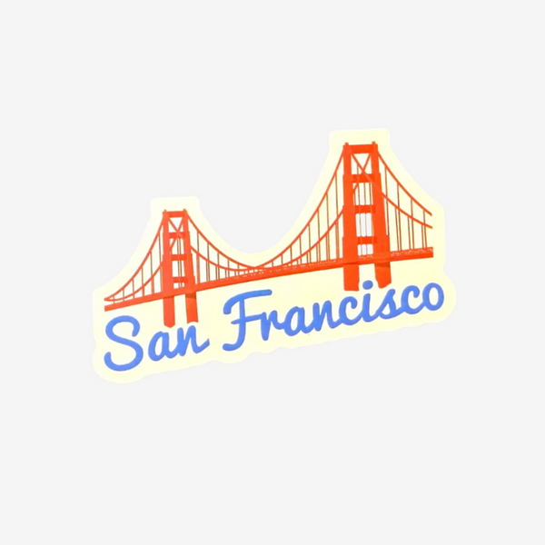 Golden Gate Bridge San Francisco Sticker