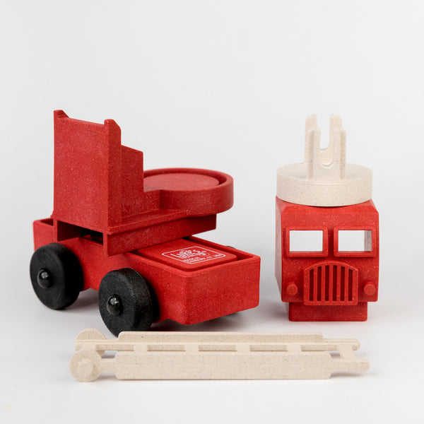 Fire Truck Puzzle Toy by Luke's Toy Factory