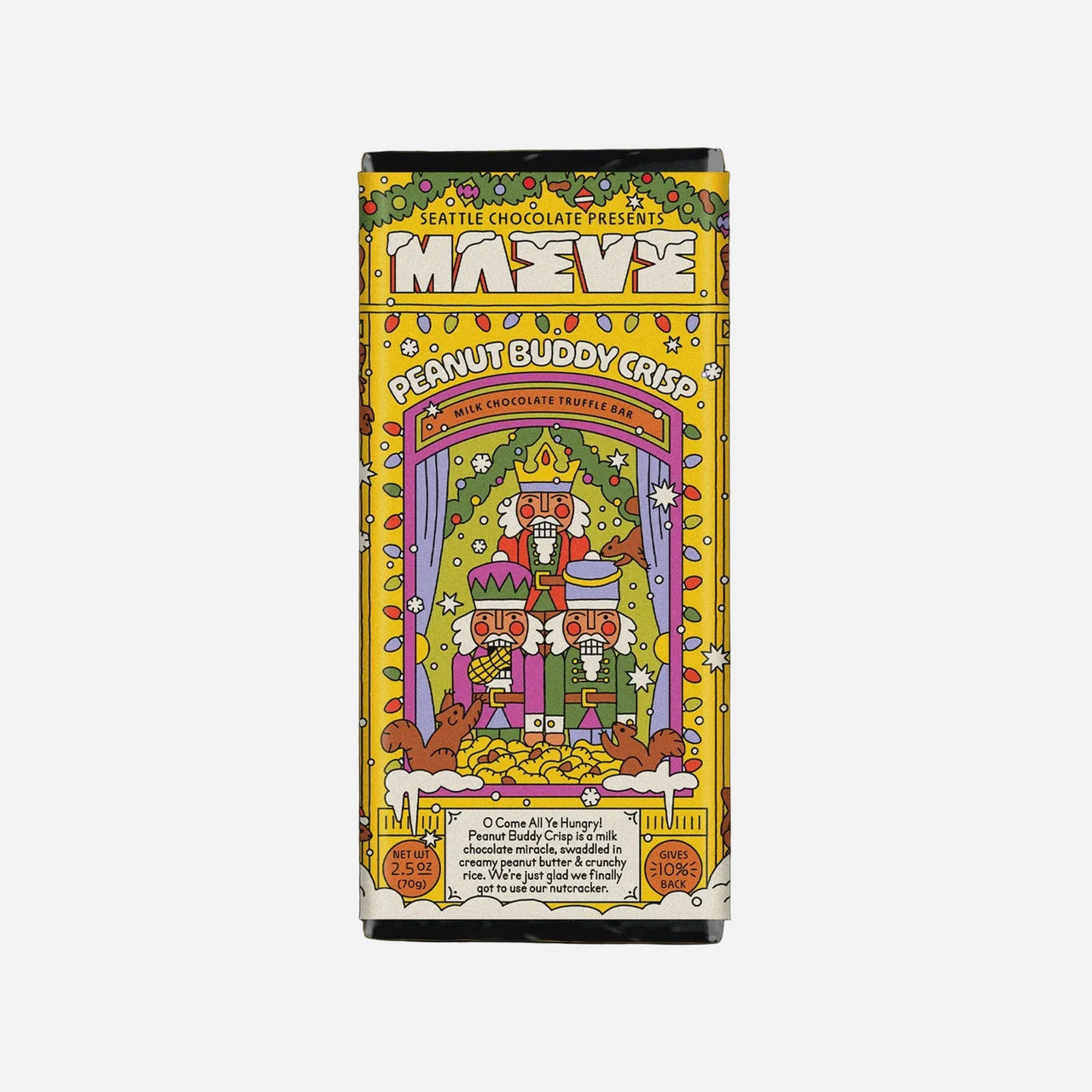 Holiday - Peanut Buddy Crisp Truffle Bar