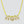 La Mome Bijou Mom Necklace in yellow