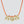 La Mome Bijou Mom Necklace in orange