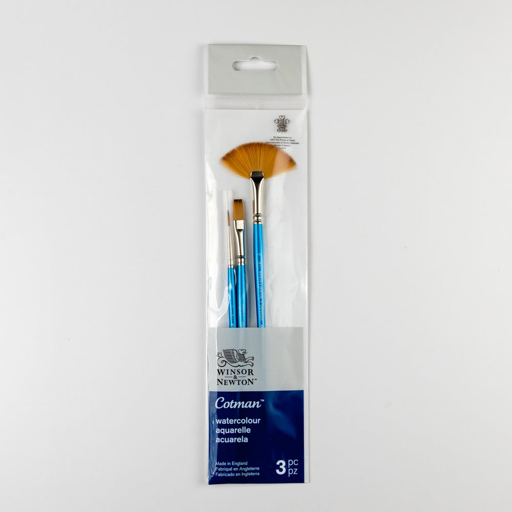 Cotman Watercolor 3-Brush Set - No. 3
