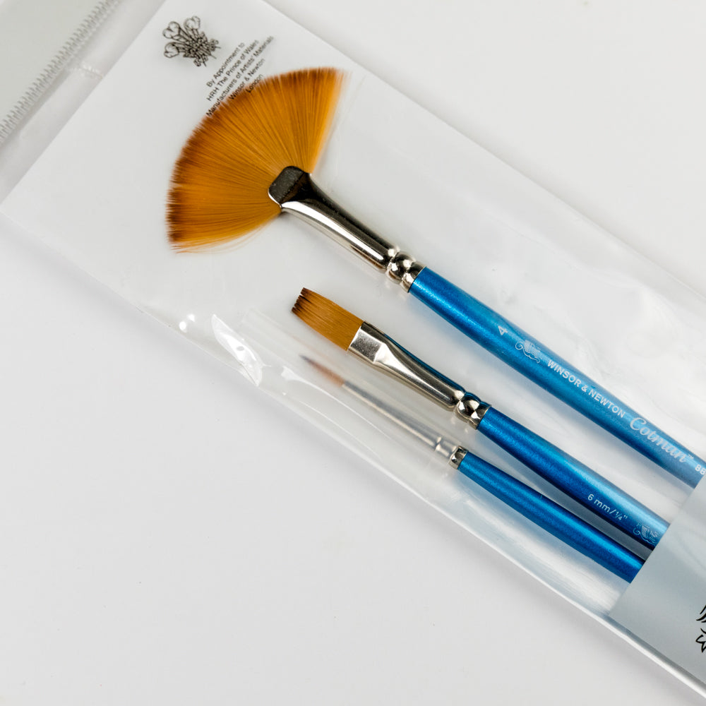 Cotman Watercolor 3-Brush Set - No. 3