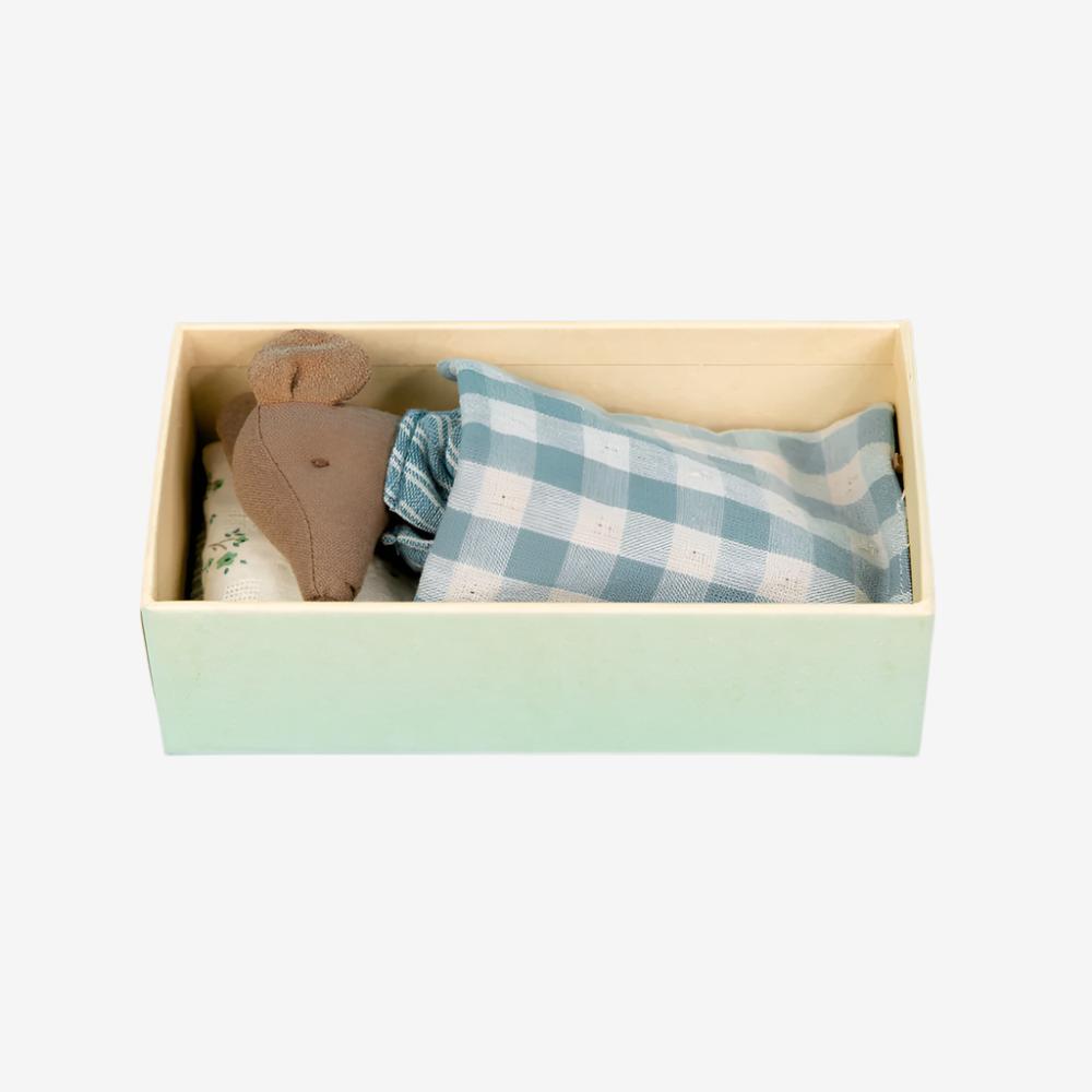 Big Brother Mouse in Matchbox by Maileg