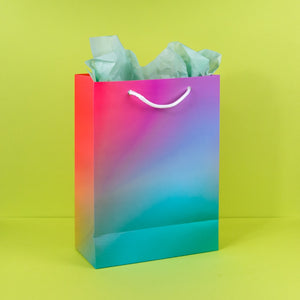 Mellowworks Rainbow Ombre GIft Bag
