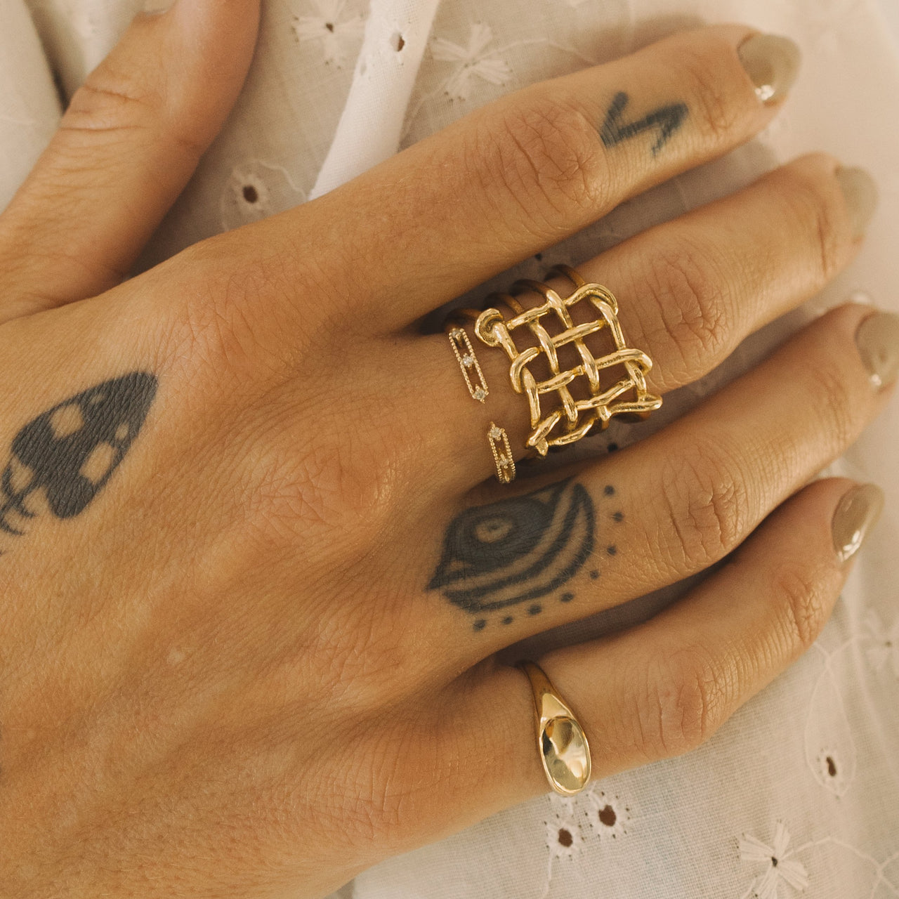 Louise Ring - Gold