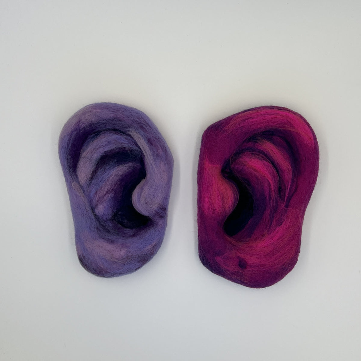 Mini purple ear