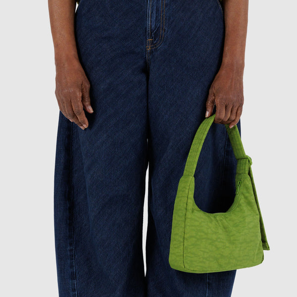 Mini Nylon Shoulder Bag - Green Juice