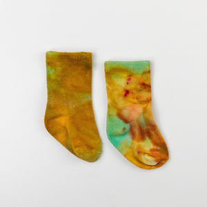 Mira Blackman Baby Bamboo Socks in Water Lily