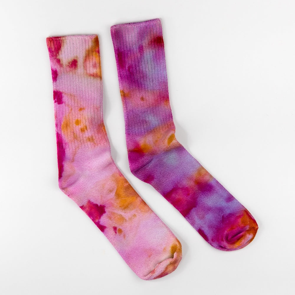 MIra Blackman Bamboo Socks in Wildflower