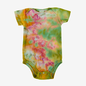 Mira Blackman Organic Onesie in Water Lilly