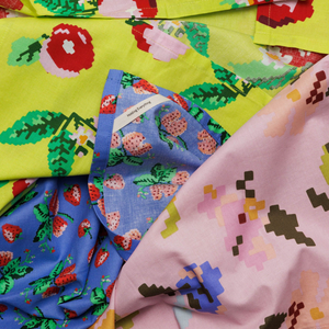 BAGGU Reusable Cloth Set - Needlepoint Fruit