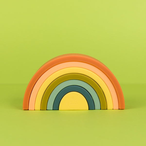 Silicone Rainbow Stacker