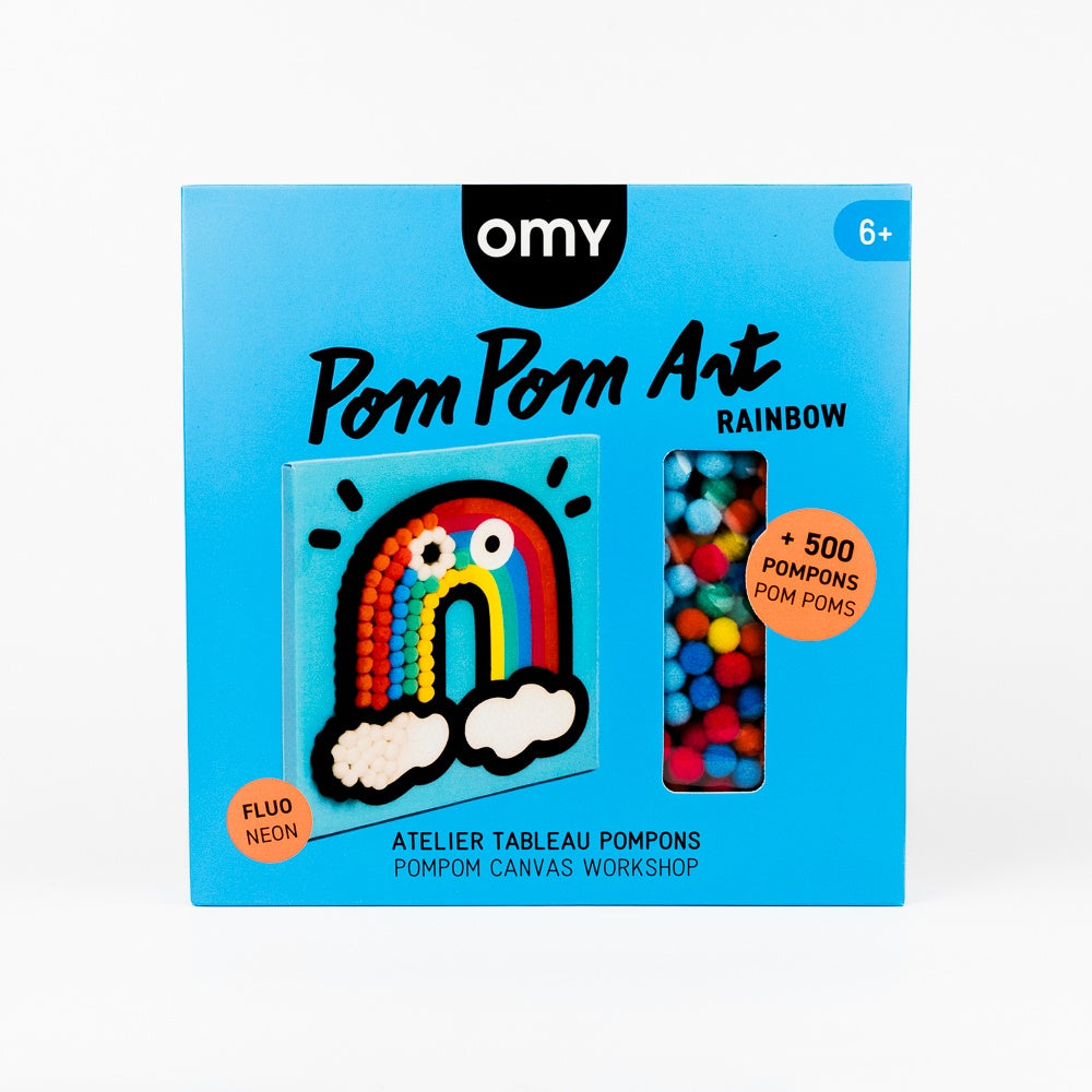 Pom Pom Art - Rainbow