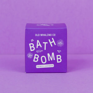 Old Whaling Co Bath Bomb in French Lavender