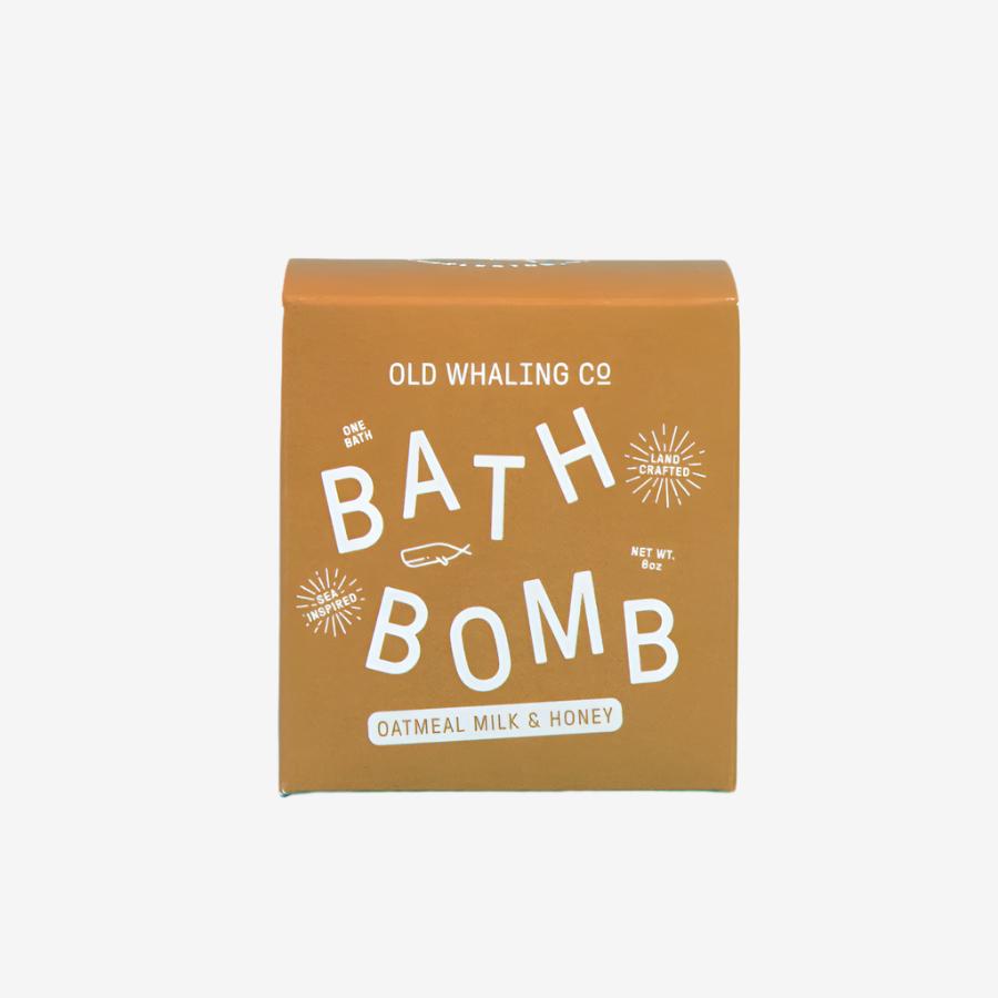 Old Whaling Co. Bath Bomb in Oatmeal, Milk & Honey