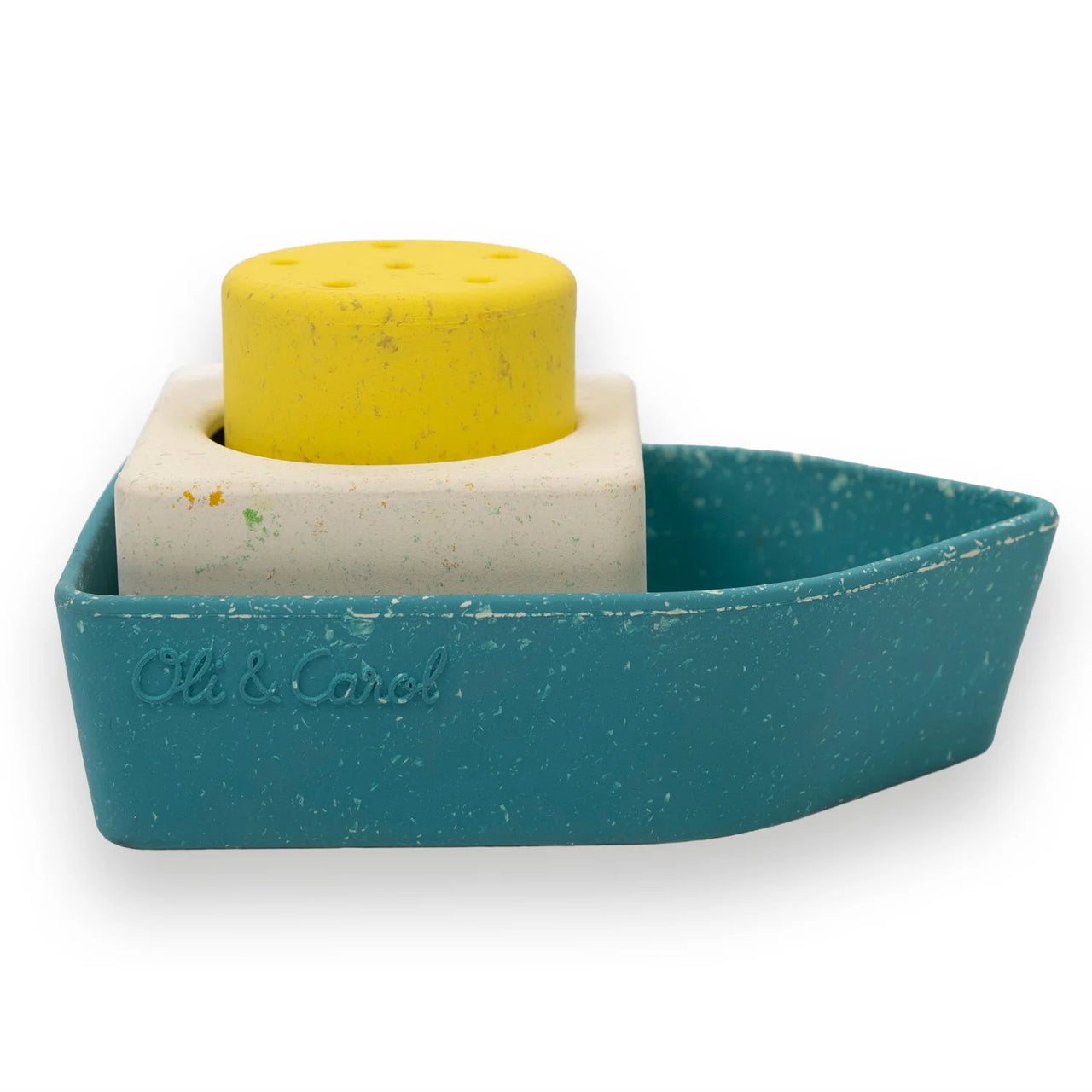 Upcycled Boat Yellow