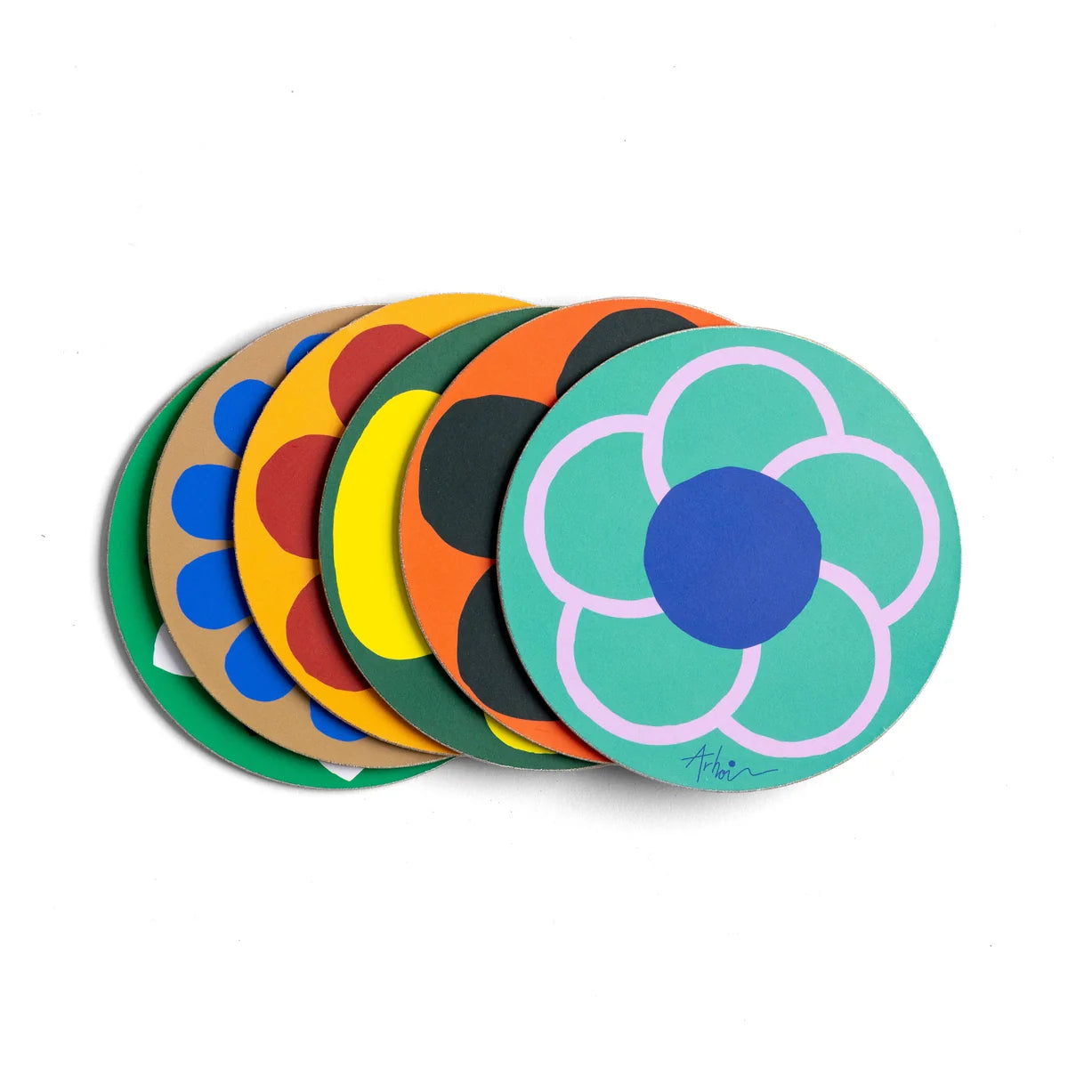 Party Coaster - Flowers of Hokkaido