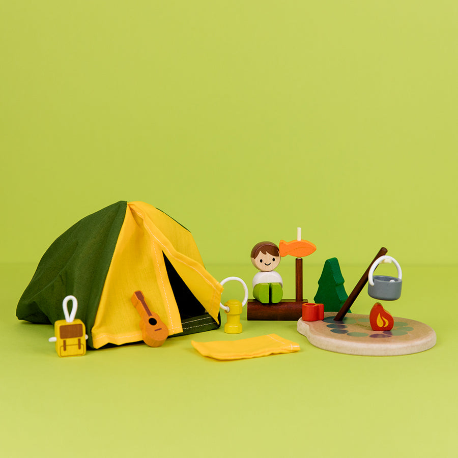 Plan toys 2024 camping set