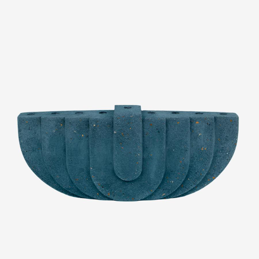 Menorah - Cobalt Terrazzo