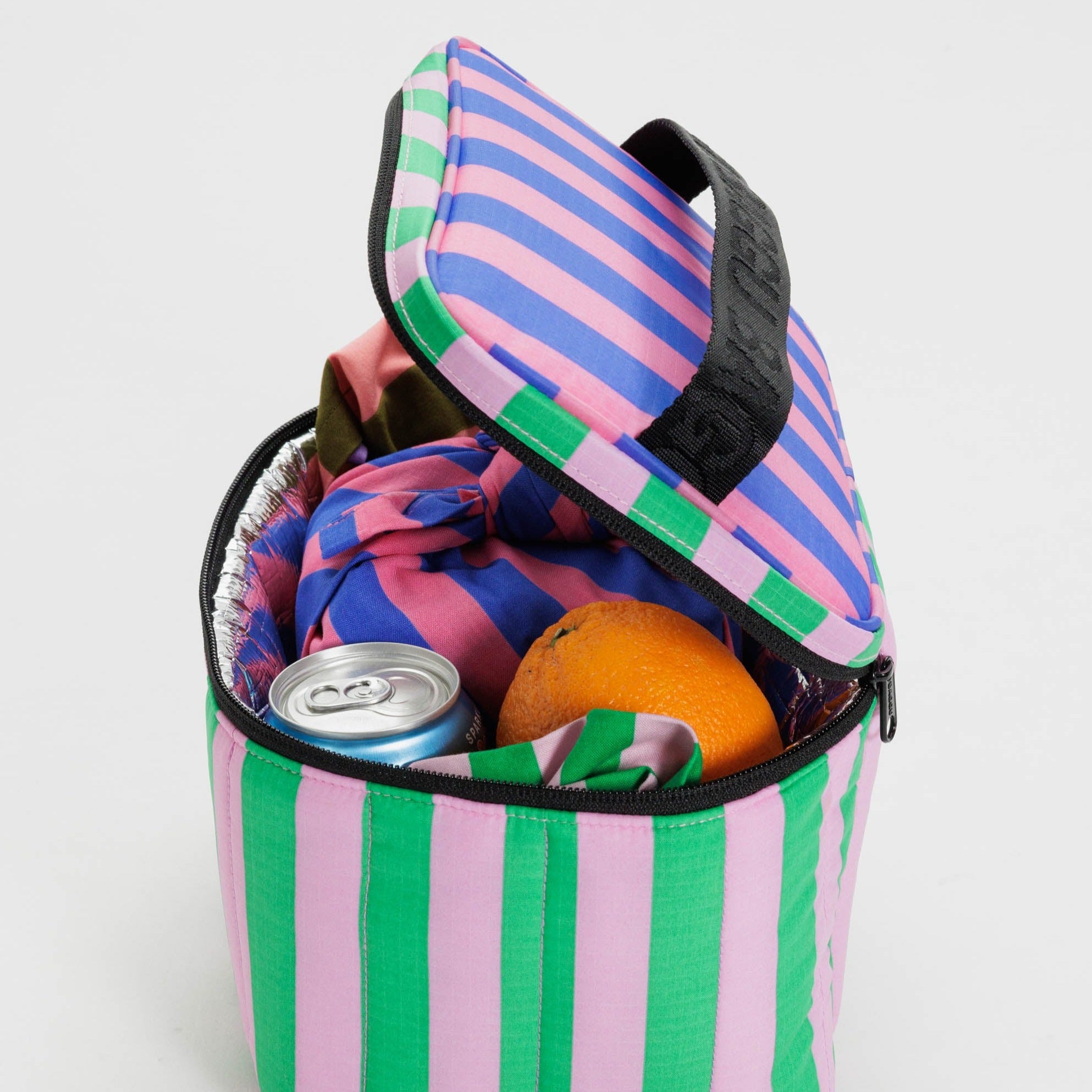 Puffy Lunch Bag - Awning Stripes Mix - Rare Device